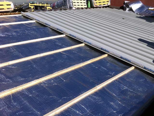 Over-All roof insulation
