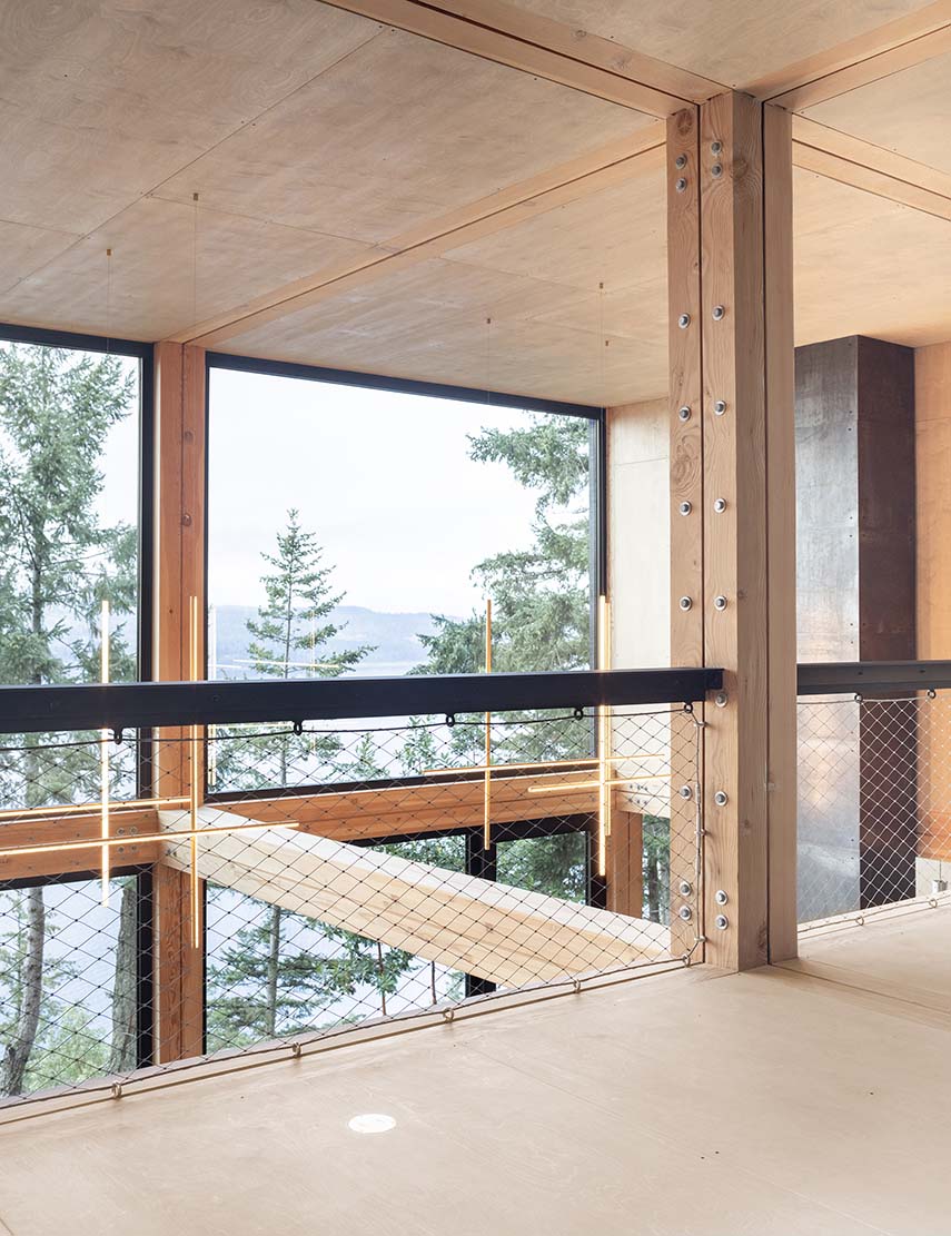 Casa de Discovery Bay. Ritmo, cuadrícula y paisaje.