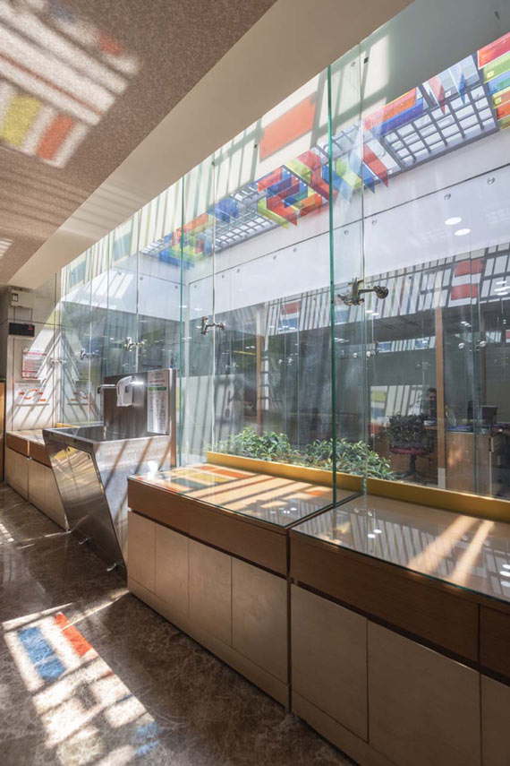 At Yashoda Cancer Hospital, colors and light support healing