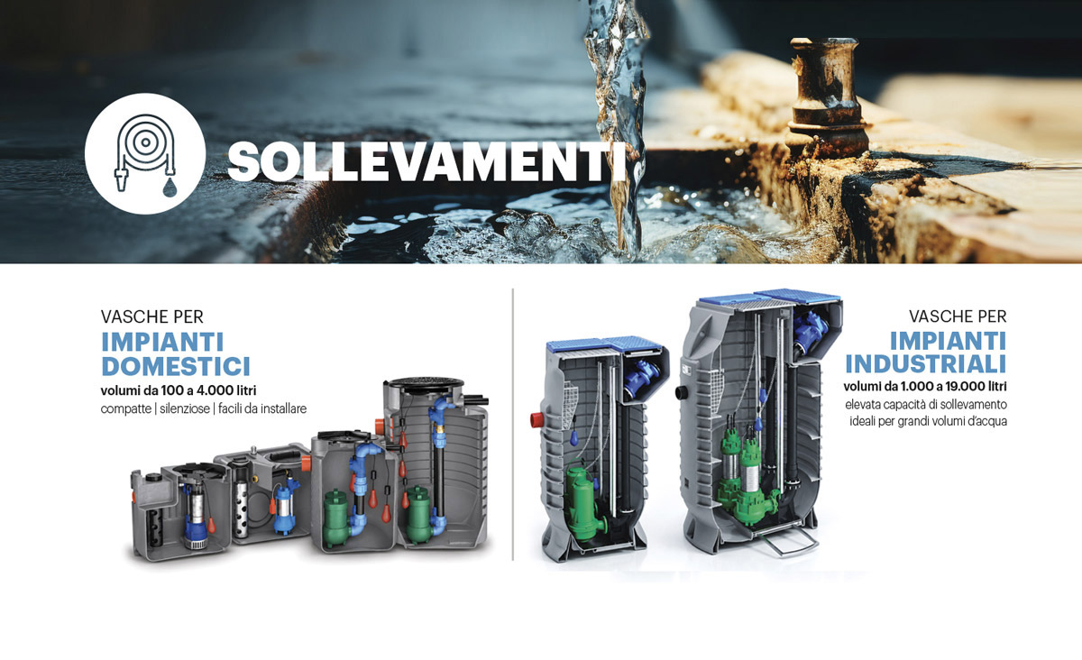 Stazioni di sollevamento: come si progetta lo scarico sotto la quota della fognatura