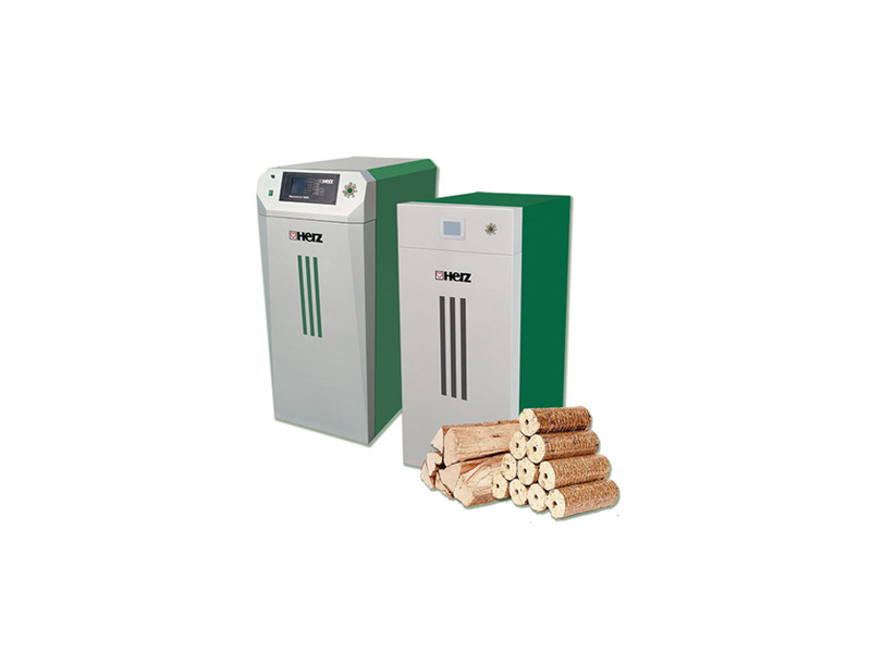 Energy-saving wood-fired boiler