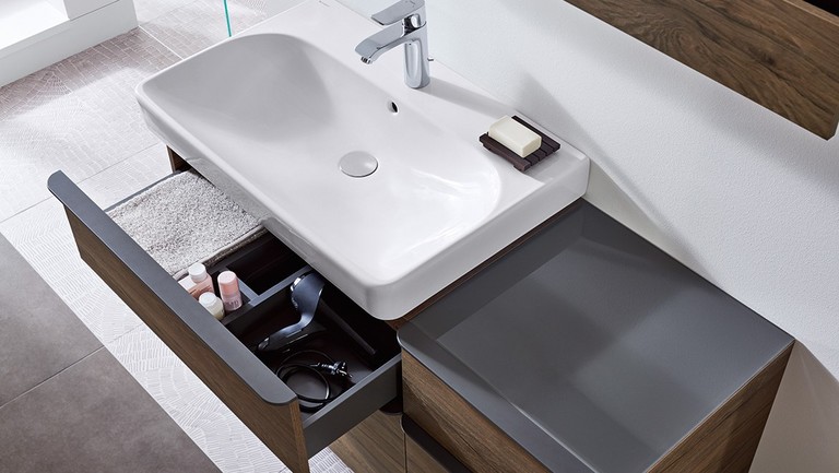 Lavabo e mobile da bagno Geberit Smyle