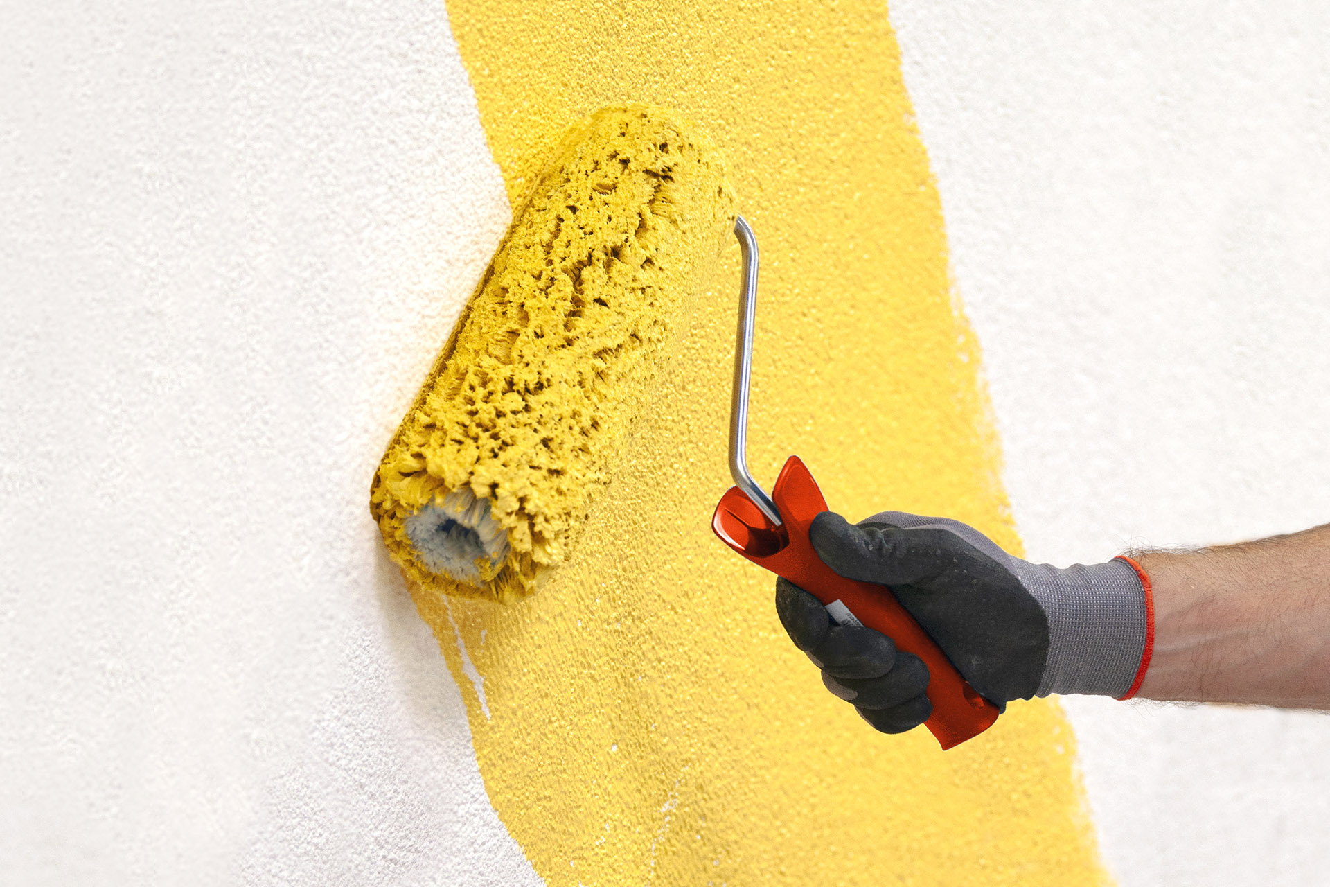 dettaglio decorazione parete interni RÖFIX SpA
