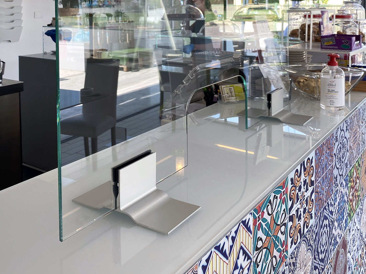 Bancone con barriera Safe Desk