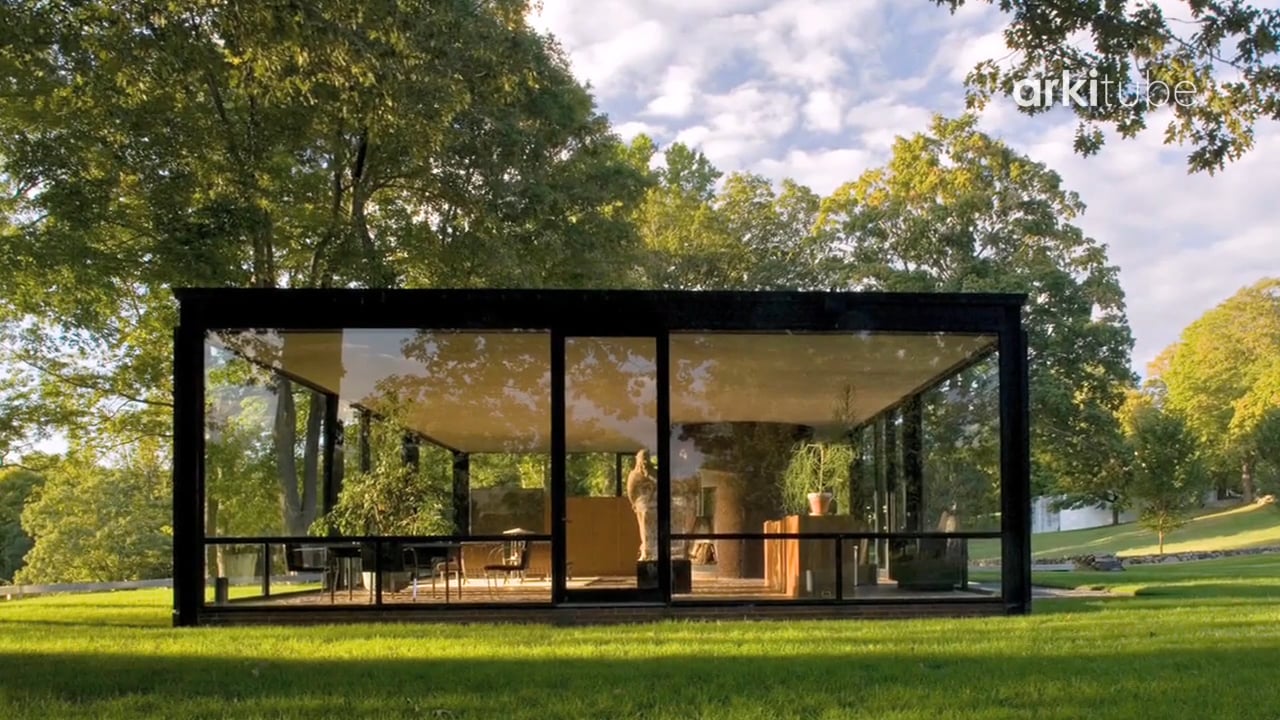 Architettura moderna in vetro e metallo