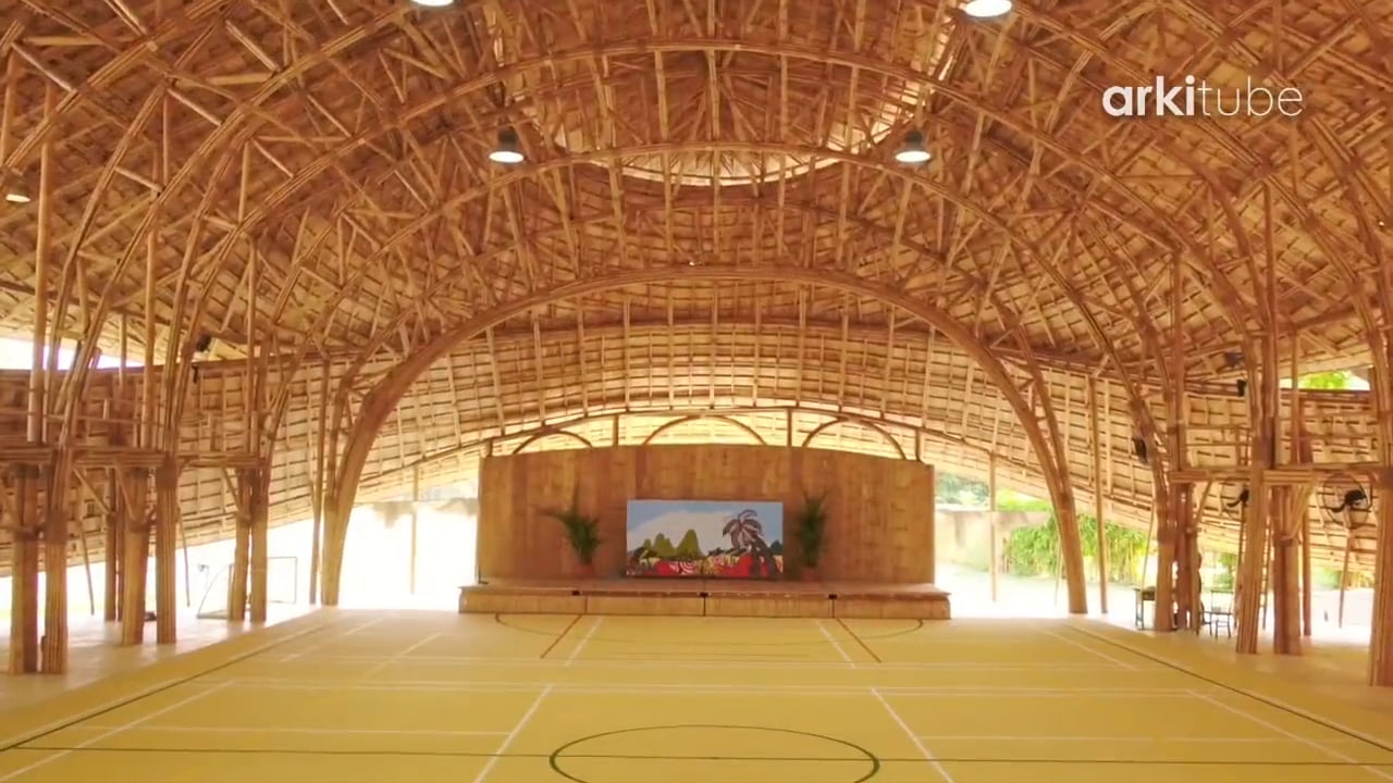 Scuola internazionale di bamboo