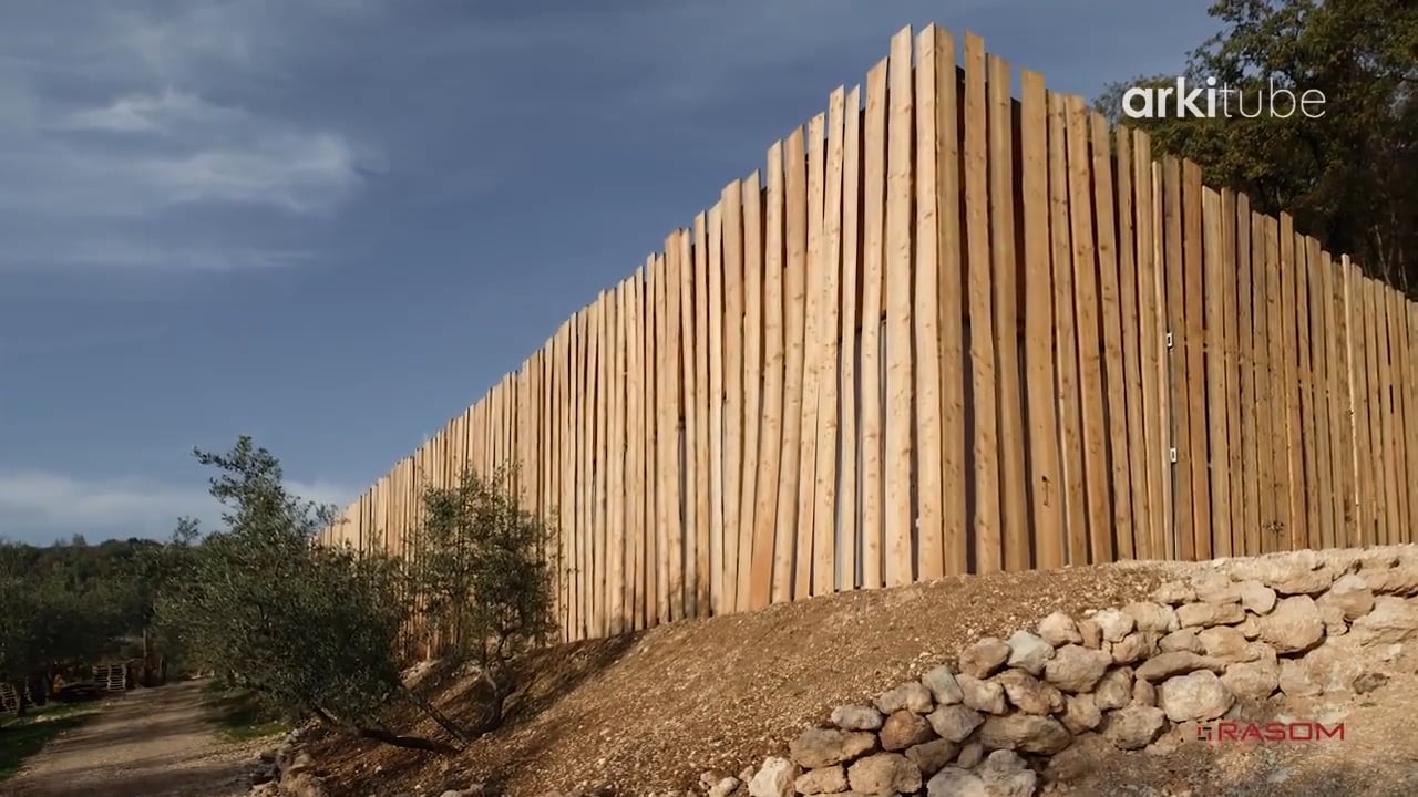 Azienda vinicola in legno