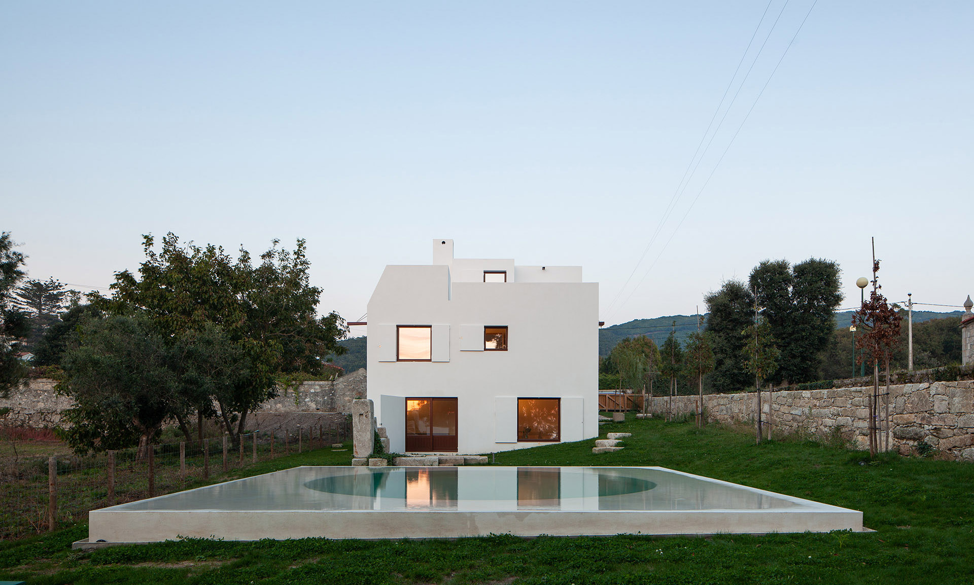 Afife House in a rural settlement