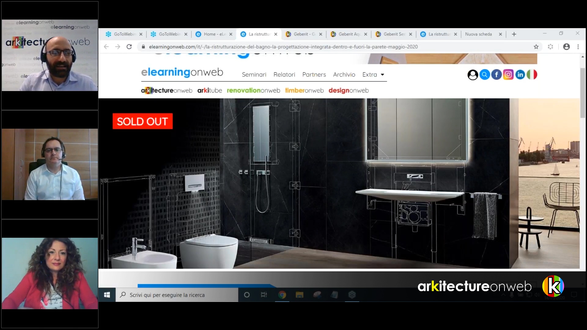 La ristrutturazione del bagno