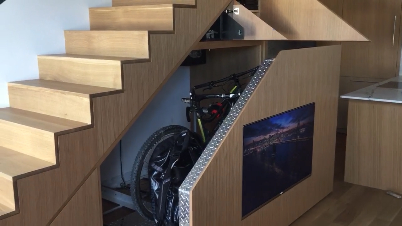 Bike Rack Stairs