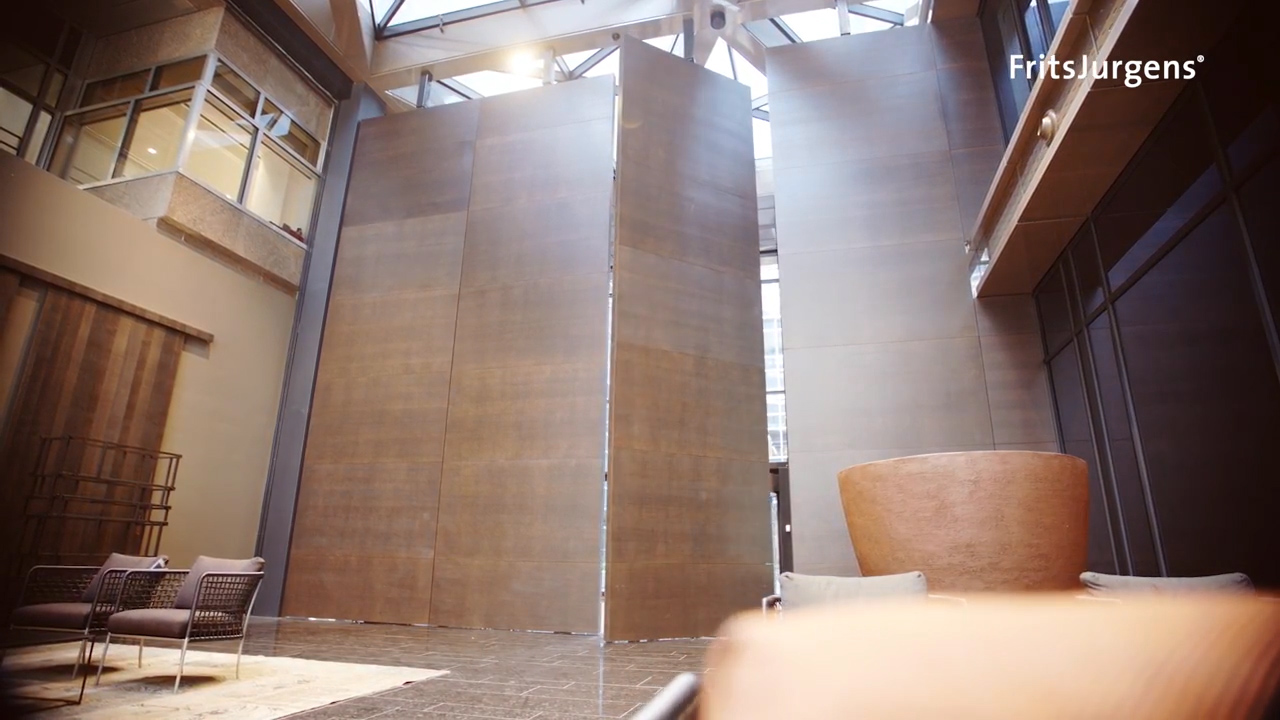 Atrium Project - FritsJurgens' Pivot Hinge technology