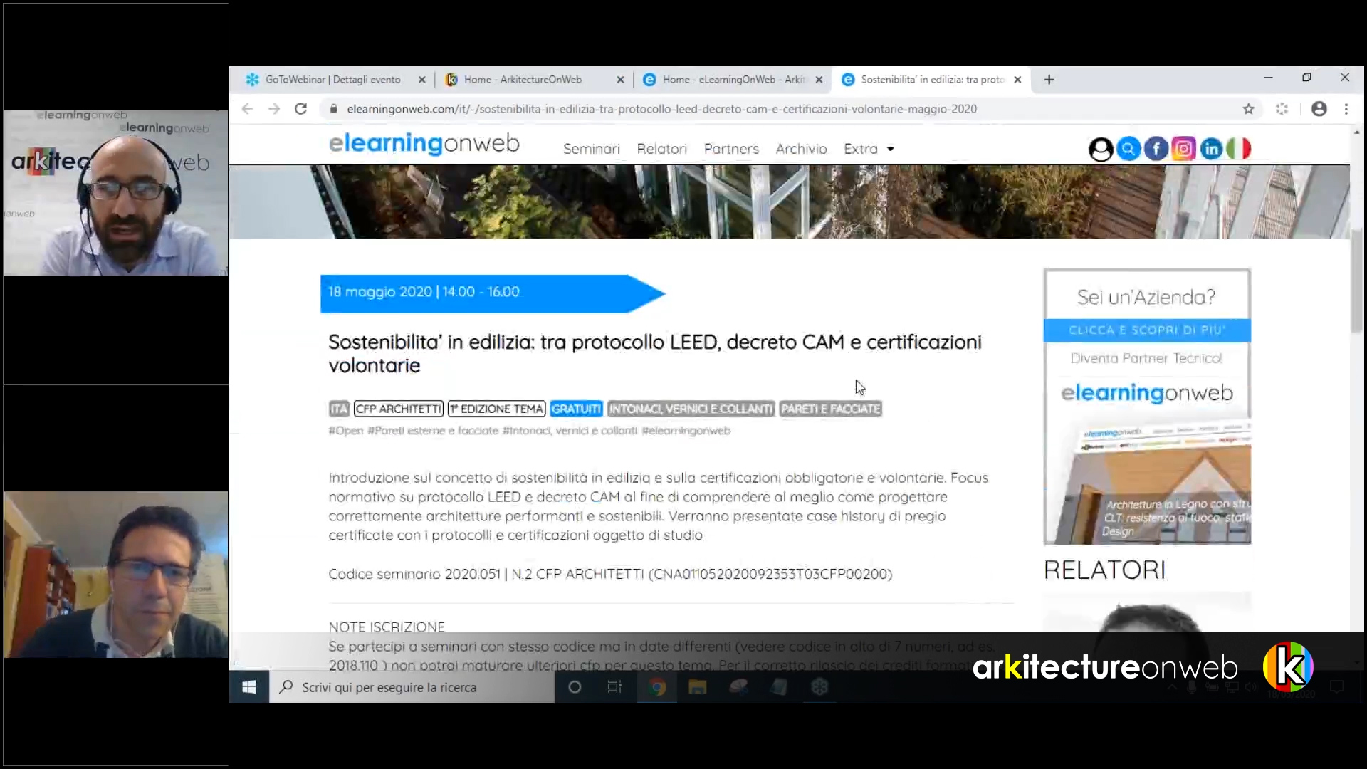 Sostenibilità in edilizia