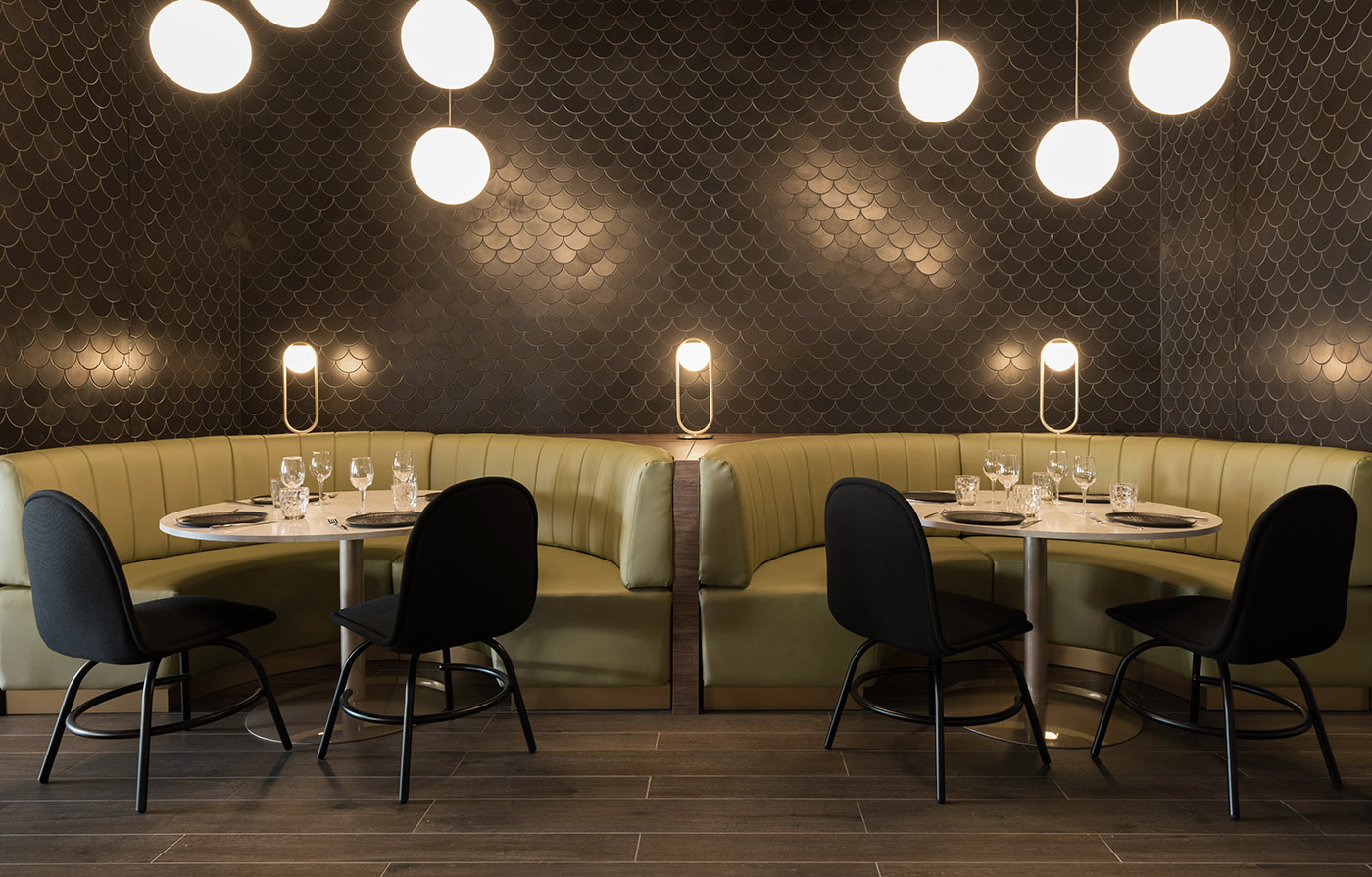 Ladon Restaurant in Tenerife. References to Greek mythology and dreamlike atmospheres