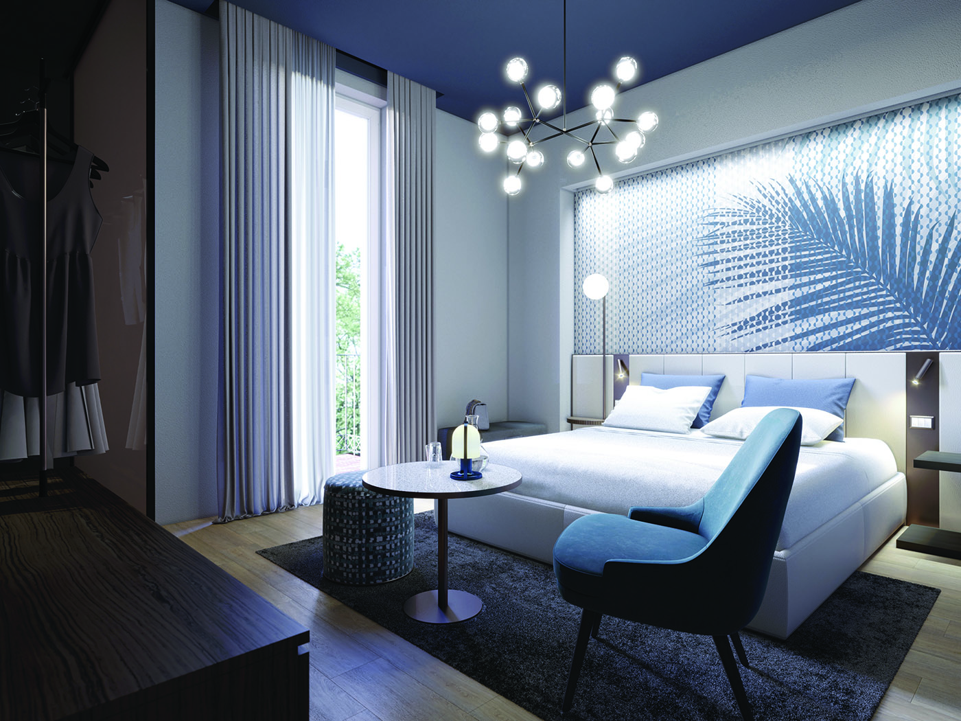 Martini 17. A hotel that welcomes greenery and turns it into a scenery