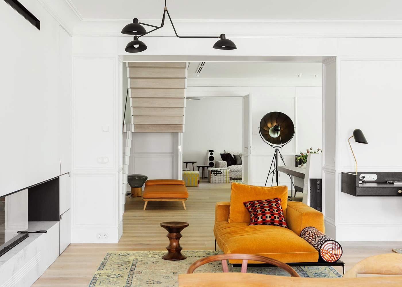 Apartment VD11: an interior project made of details for an emotionally intelligent space
