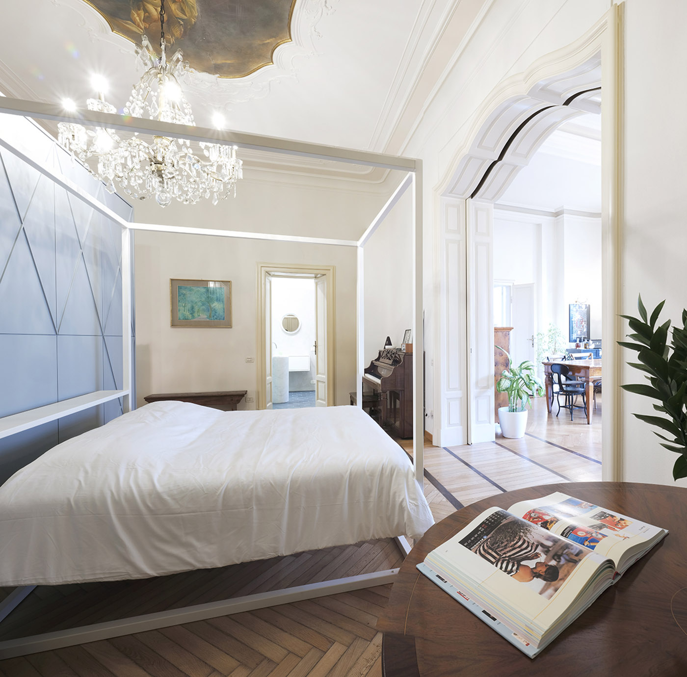 The project of Casa G in Bergamo and the importance of giving value to everyday actions by staying significantly in the present, while honoring the past