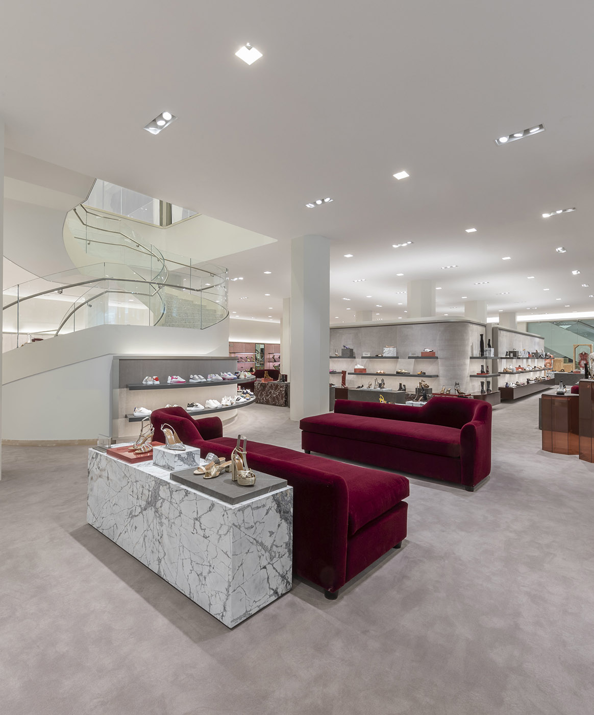 Holt Renfrew Ogilvy in Montreal. A sustainable space that houses big brand luxury