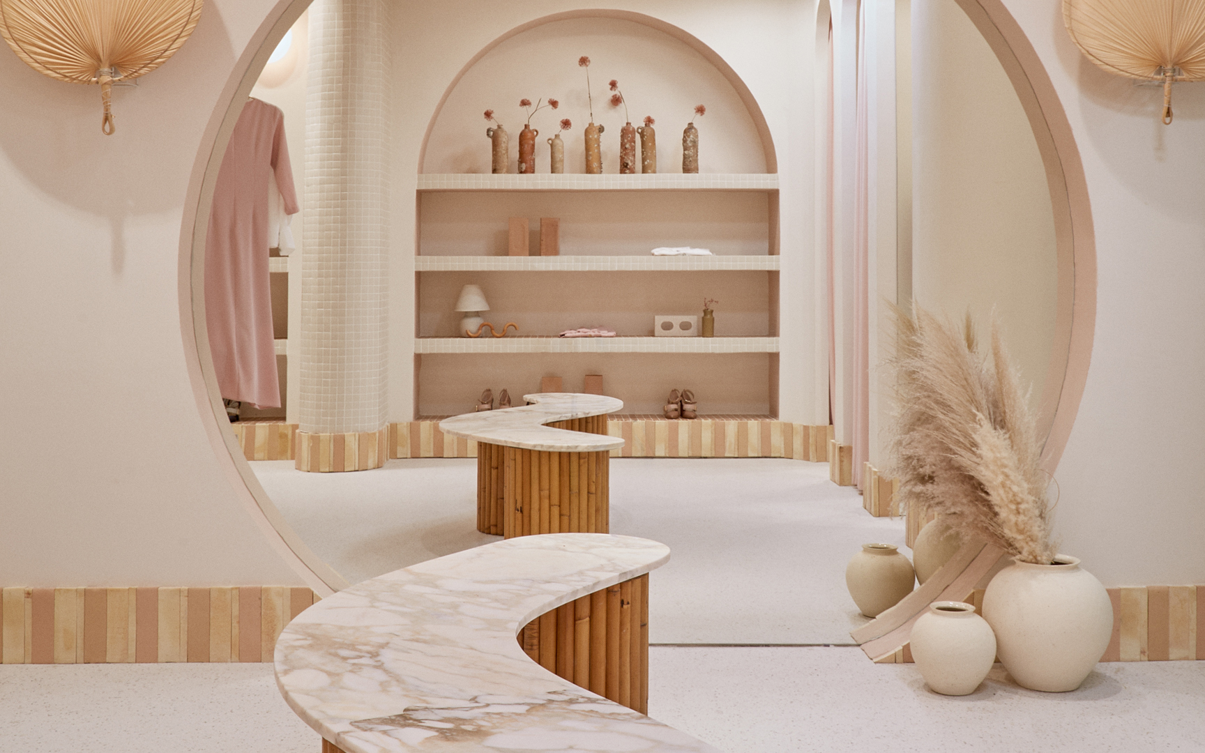 An&Be store in Madrid. Fashion & architecture interact, narrating a story of tradition and innovation