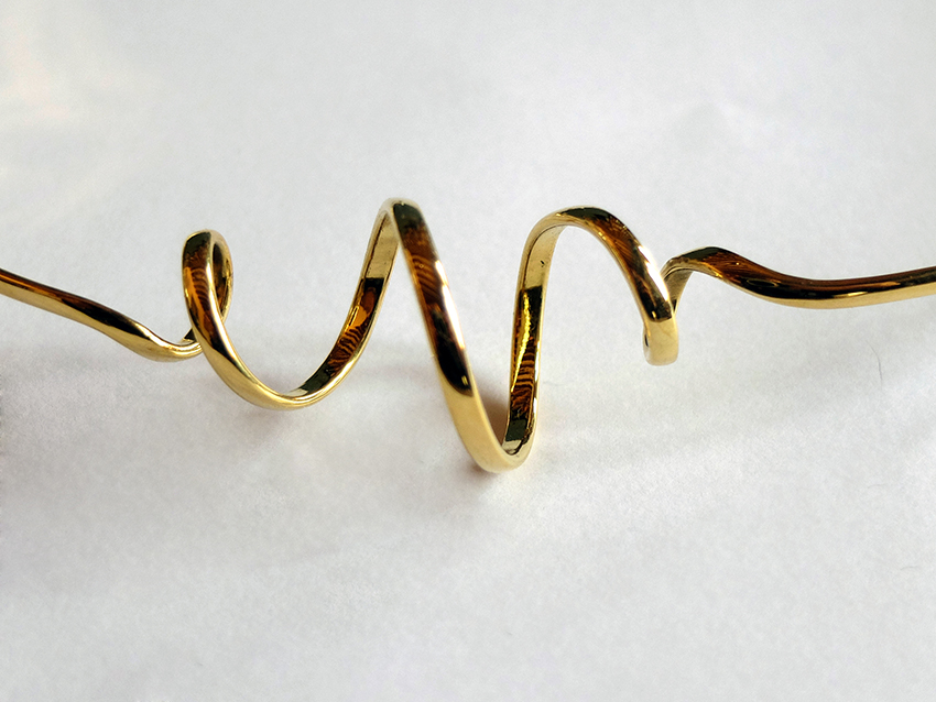 Bouclè contains absence and becomes form. Synthesis of design and craftsmanship