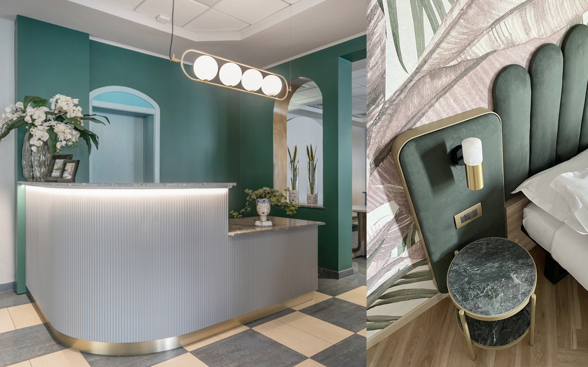 Contemporary Creativity for the New Boutique Environment of the Salus Hotel in Jesolo