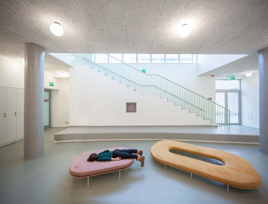 Ursuletul Nursery: A Spacious and Bright Space, Free from Childhood Facility Clichés