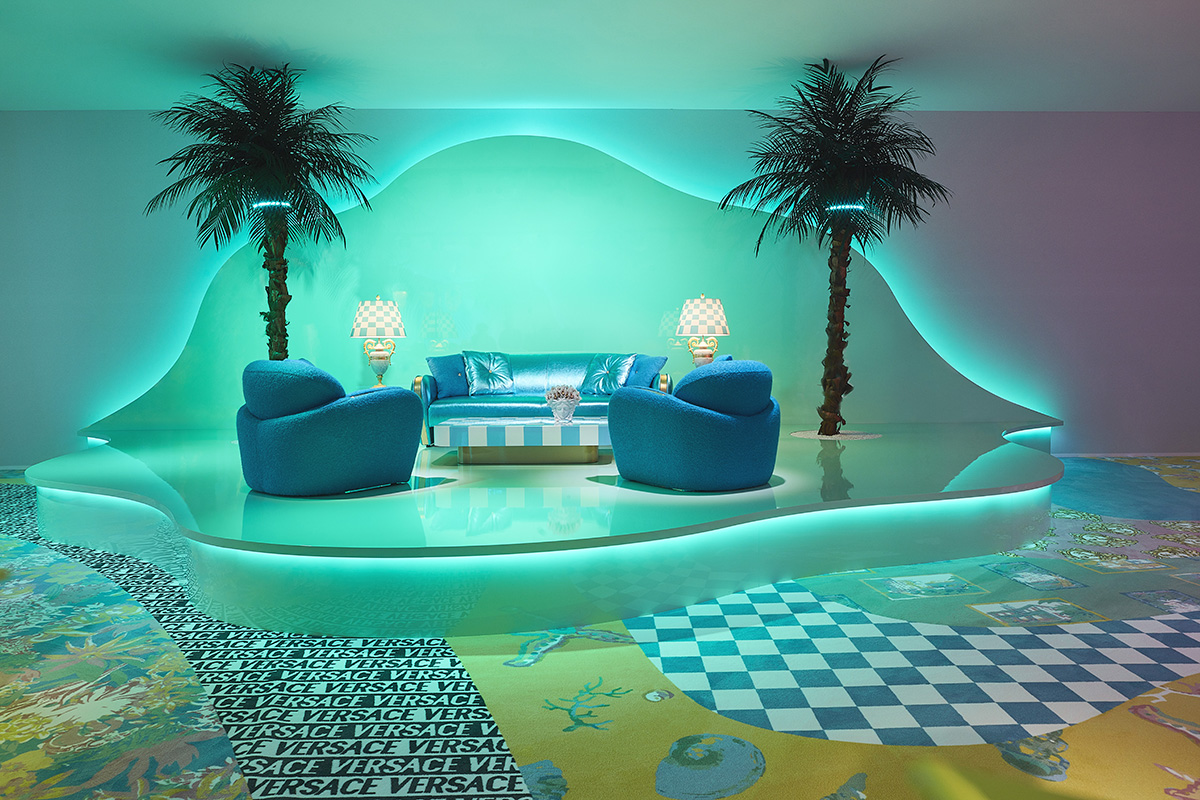 versales casa tonos fluo decoración