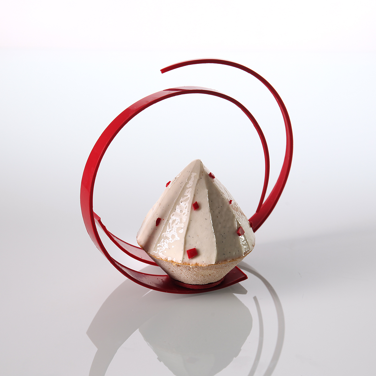 Desserts created as works of art