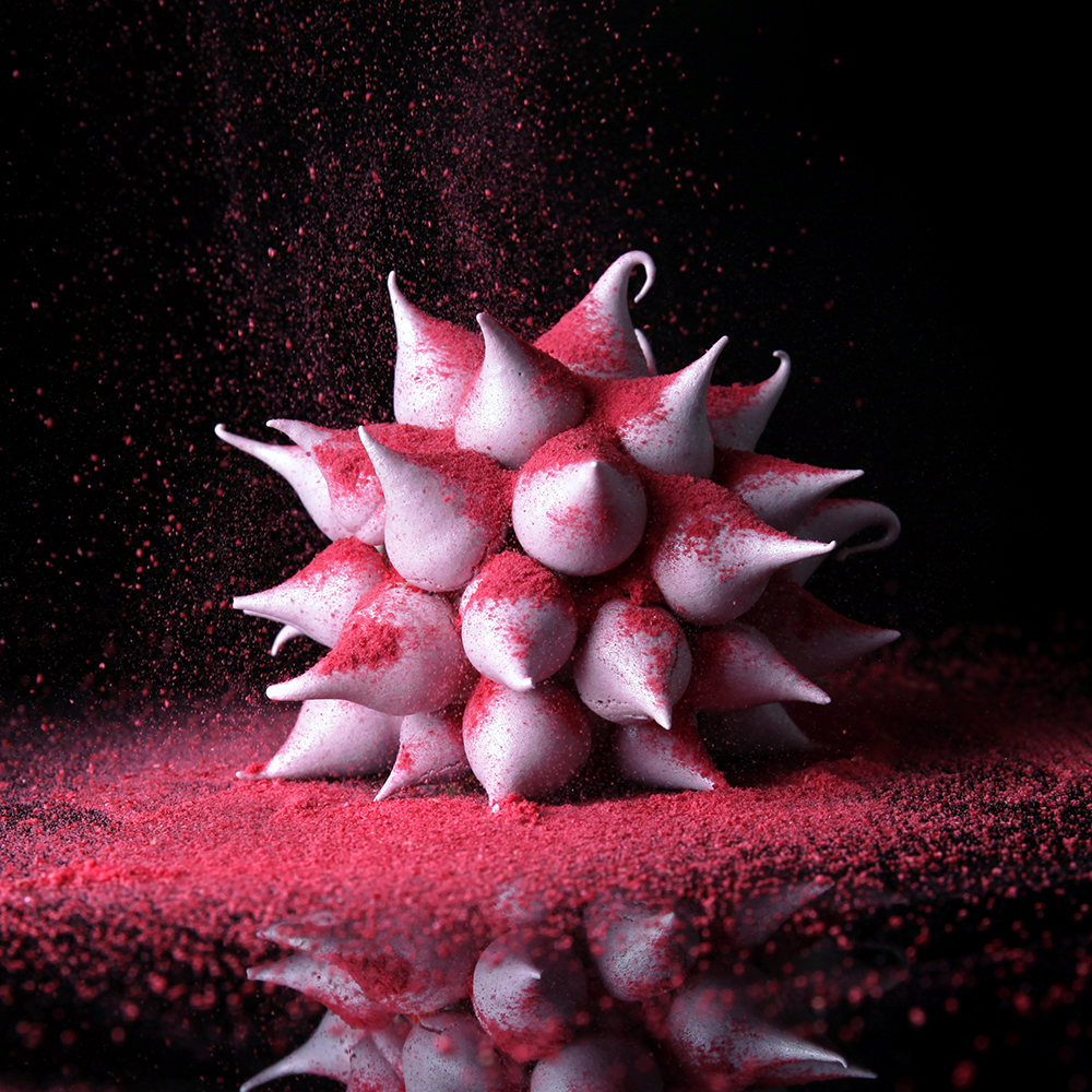 Desserts created as works of art