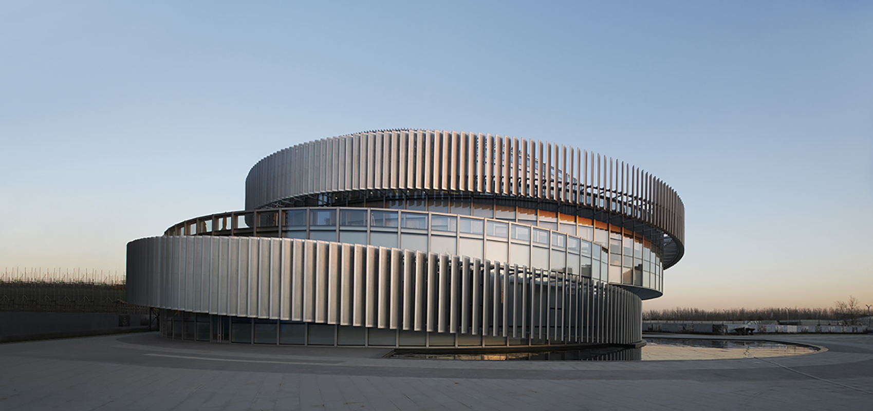 Spiral for an exhibition center