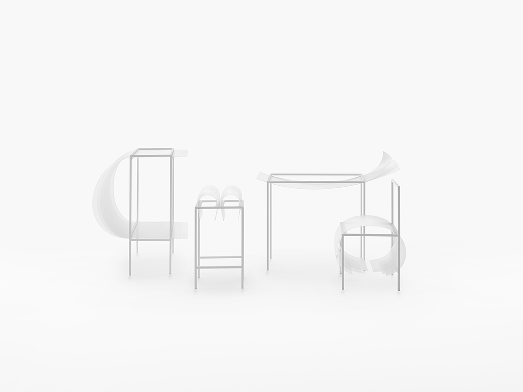 polycarbonate seating collection Bouncy Layers