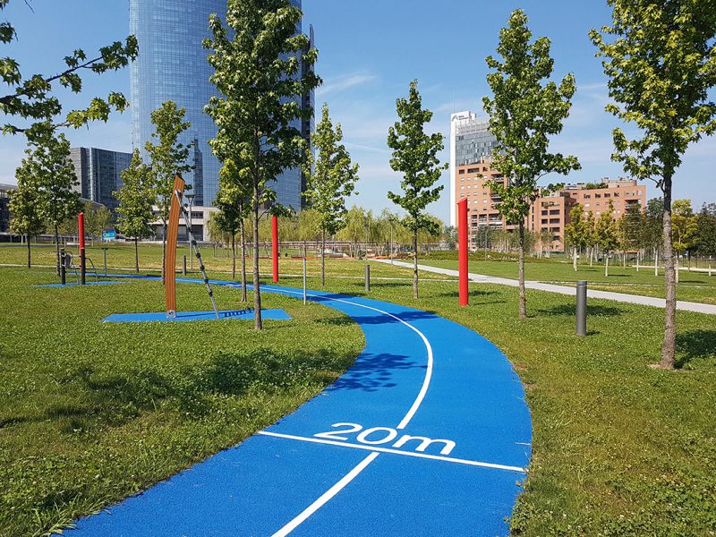 Park and sports routes