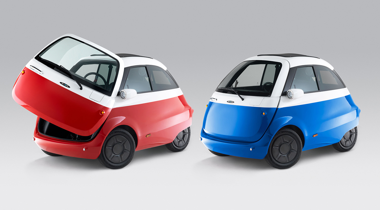 The electric Microlina is offered in various color versions