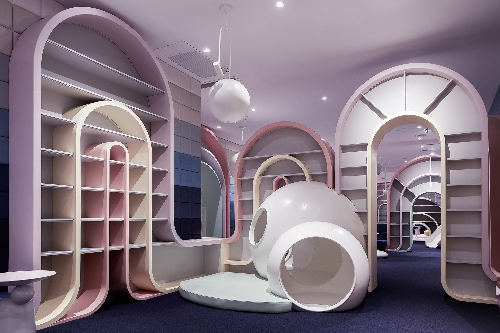 indoor library playground