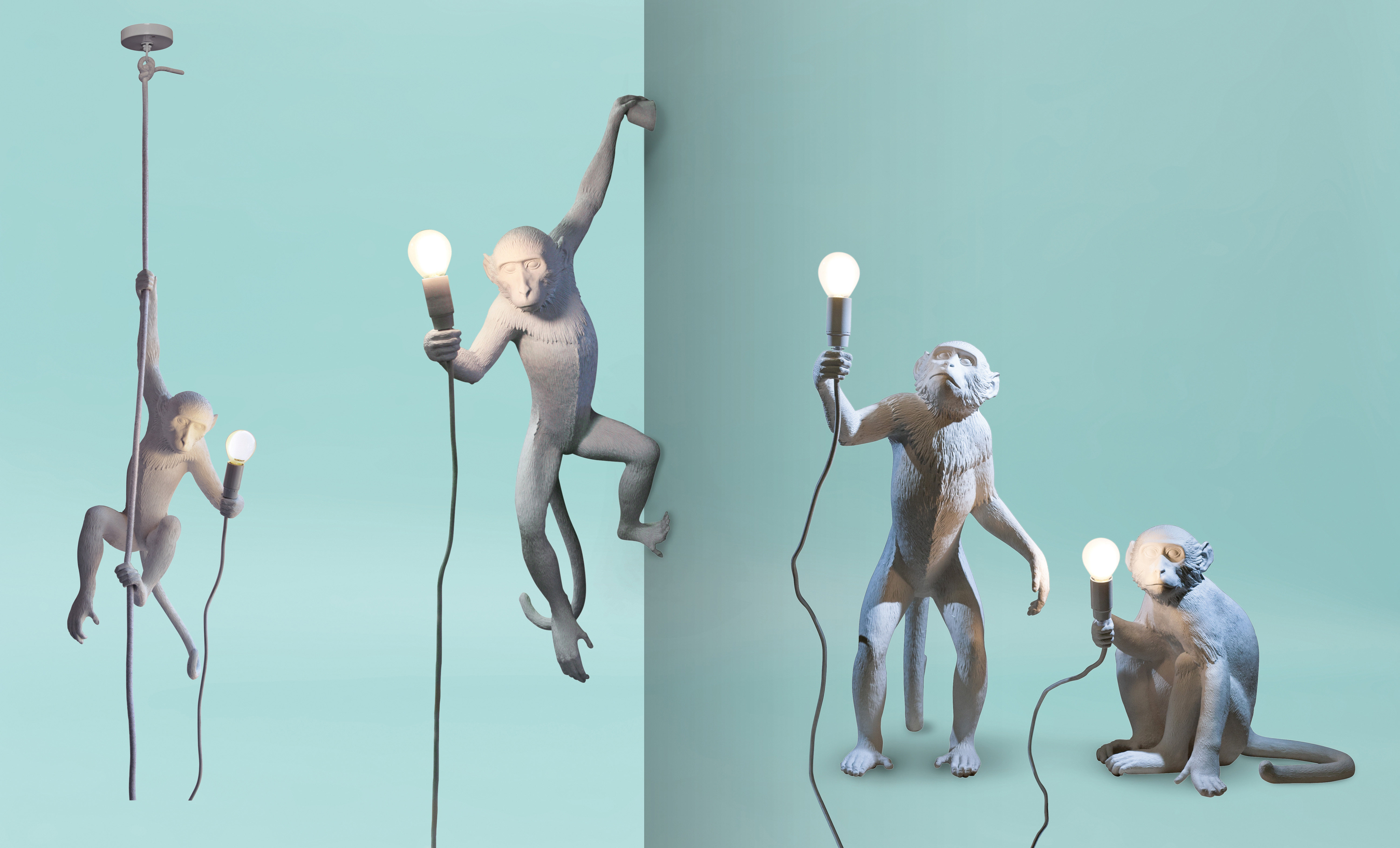Scimmie lampade