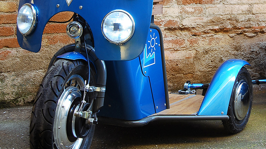 restyling of a tricycle
