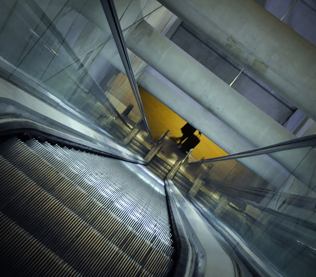 Photography and escalator architecture