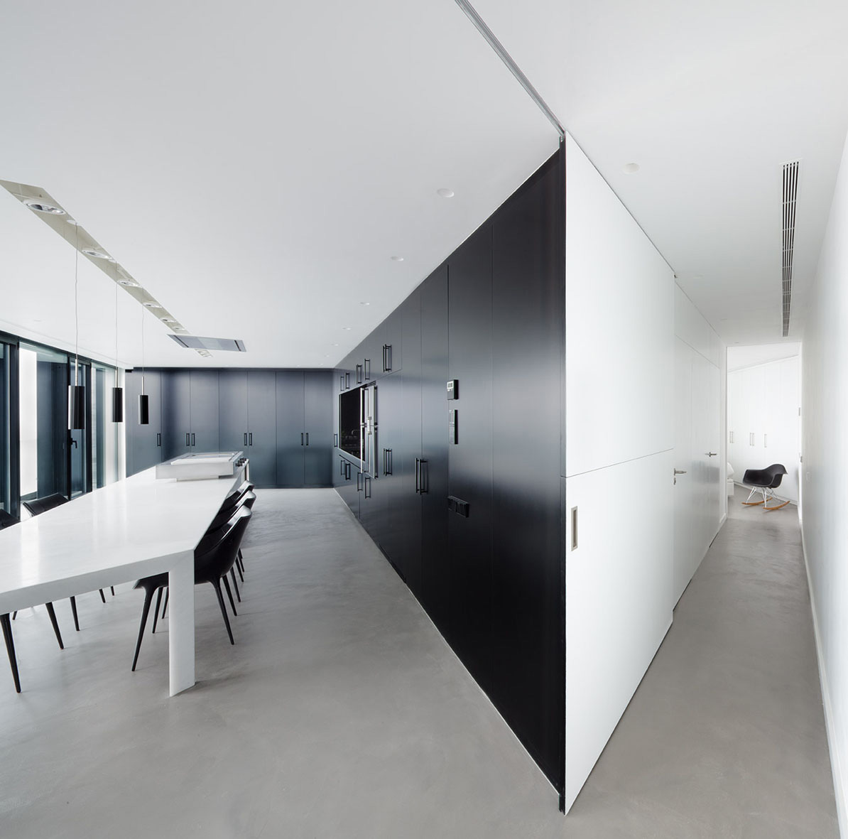 cantilevered terrace window