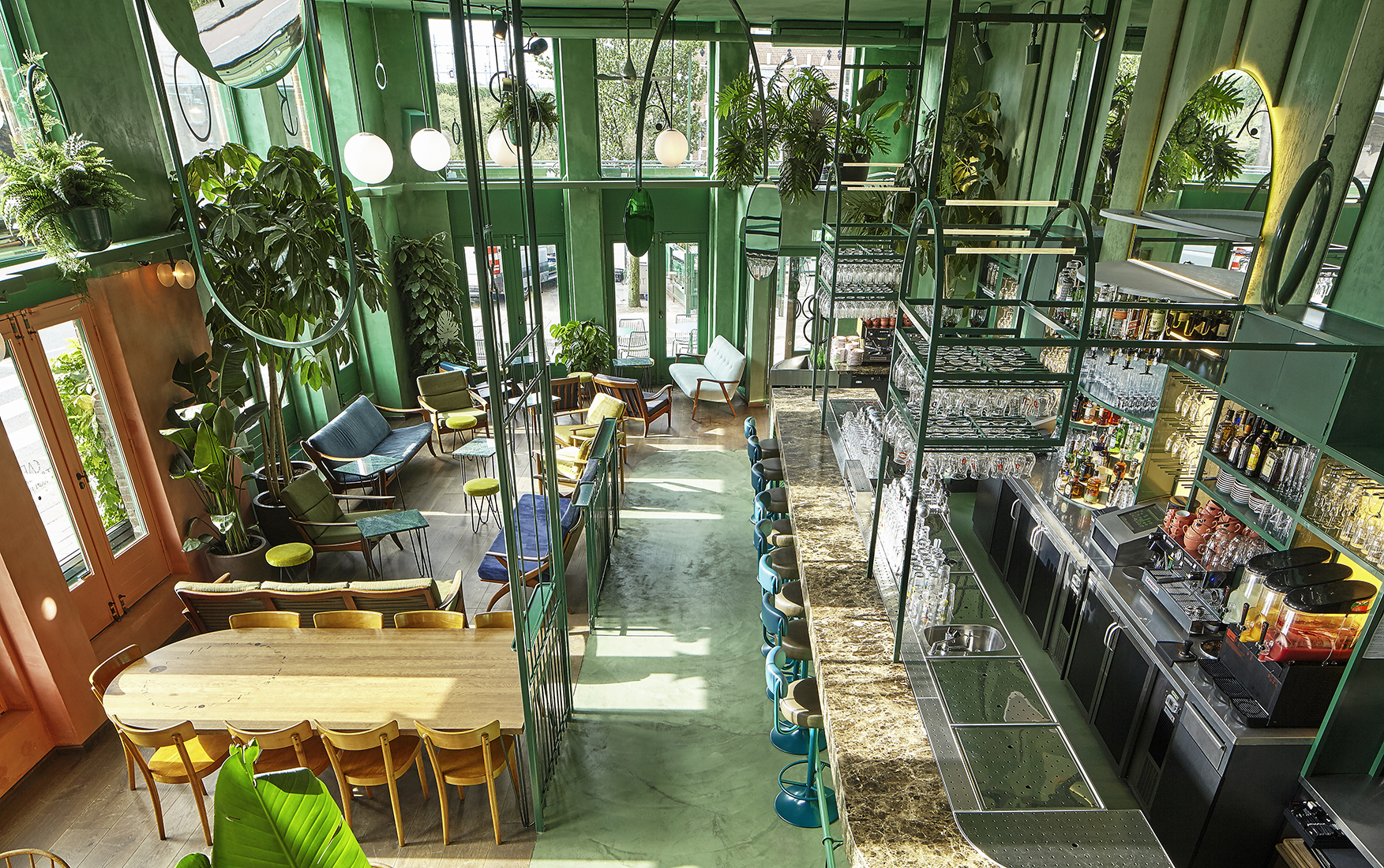 double volume coffee bar