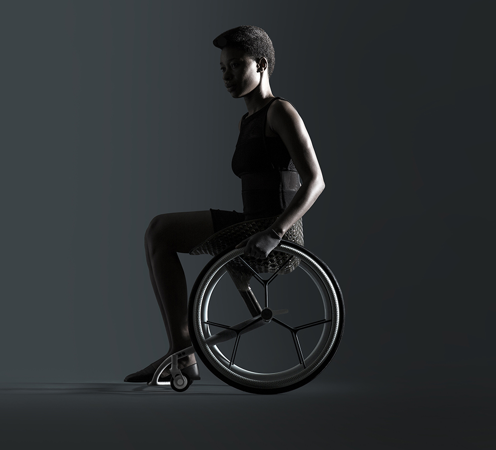 GO wheelchair custom 3D printing