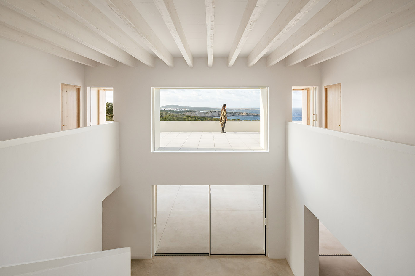 villa minorca rivestimento pietra calcarea