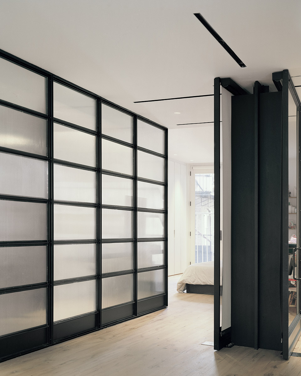 Loft SOho pavimento legno open space