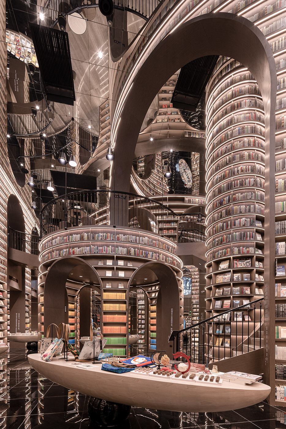 bookcase china interior design mirrors ceiling