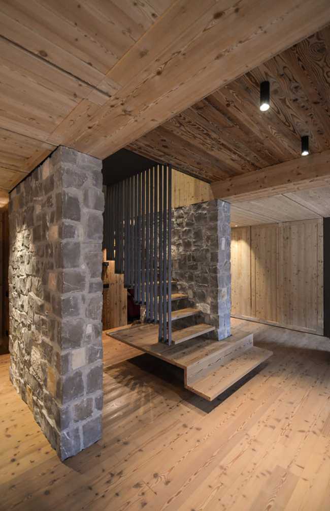 Restyling e ampliamento di una baita