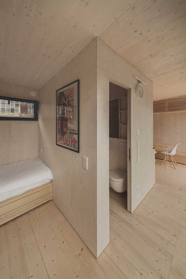 Minimalism and comfort in a modular home. Ecological and sustainable architecture