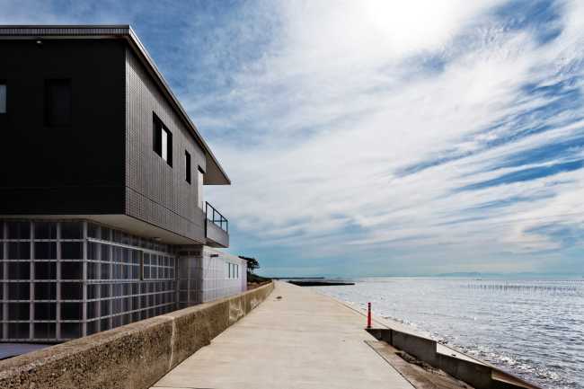Seaside villa in Japan. Renovation and restoration of the building