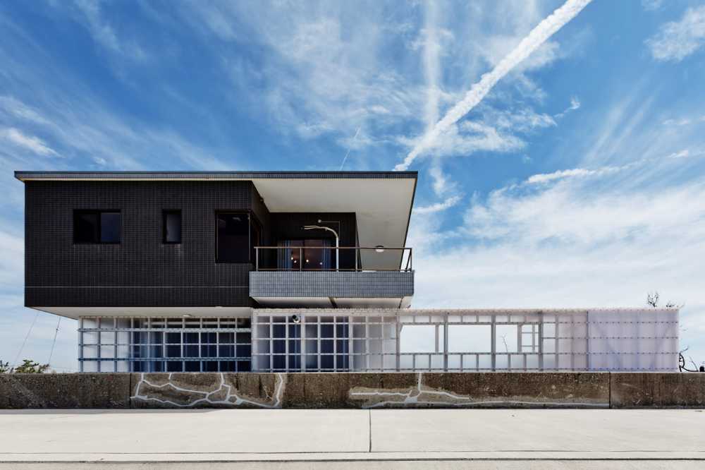 Seaside villa in Japan. Renovation and restoration of the building