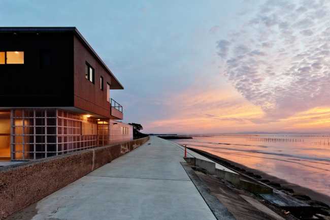 Seaside villa in Japan. Renovation and restoration of the building