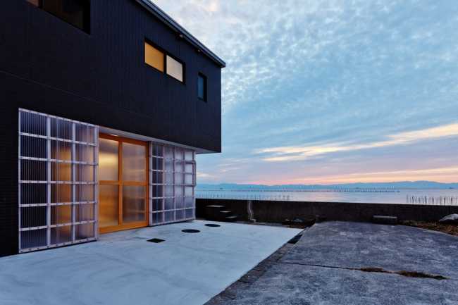 Seaside villa in Japan. Renovation and restoration of the building