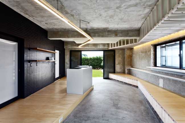 Seaside villa in Japan. Renovation and restoration of the building