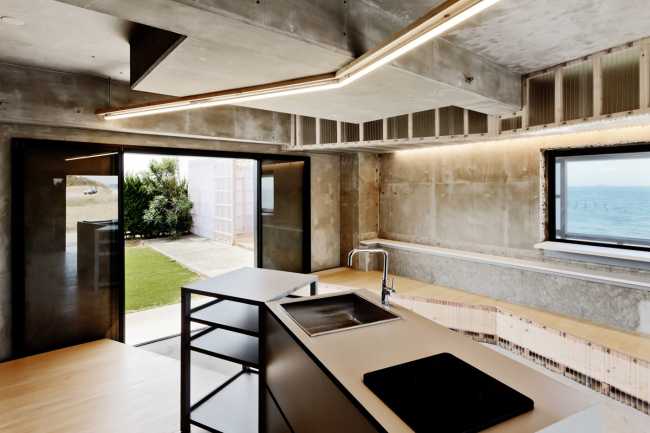 Seaside villa in Japan. Renovation and restoration of the building